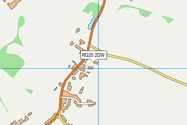 RG25 2DW map - OS VectorMap District (Ordnance Survey) RG25 2DW map - OS VectorMap District (Ordnance Survey)