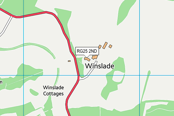 RG25 2ND map - OS VectorMap District (Ordnance Survey) RG25 2ND map - OS VectorMap District (Ordnance Survey)