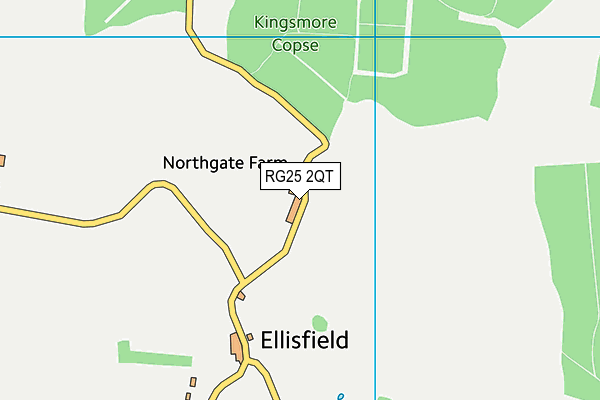 RG25 2QT map - OS VectorMap District (Ordnance Survey) RG25 2QT map - OS VectorMap District (Ordnance Survey)
