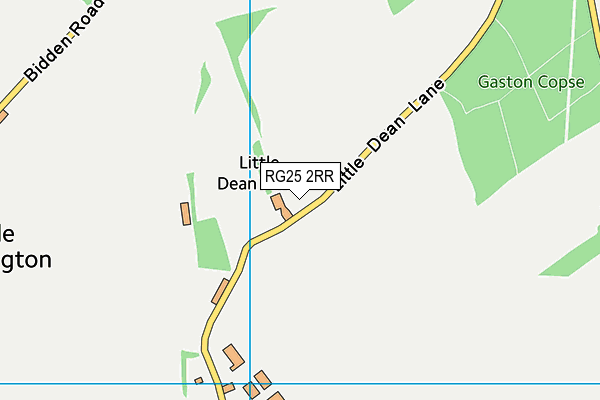 RG25 2RR map - OS VectorMap District (Ordnance Survey) RG25 2RR map - OS VectorMap District (Ordnance Survey)