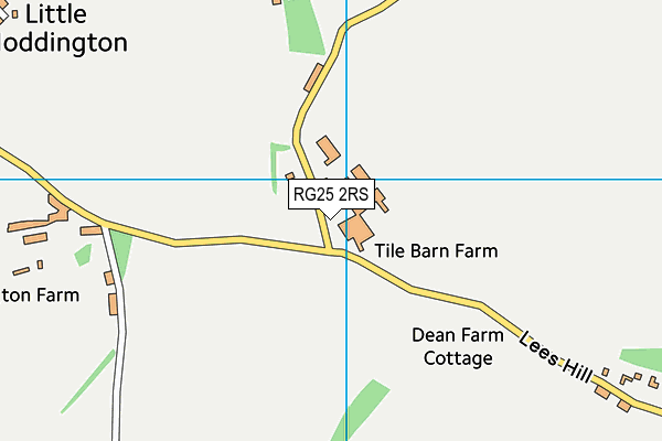 RG25 2RS map - OS VectorMap District (Ordnance Survey) RG25 2RS map - OS VectorMap District (Ordnance Survey)