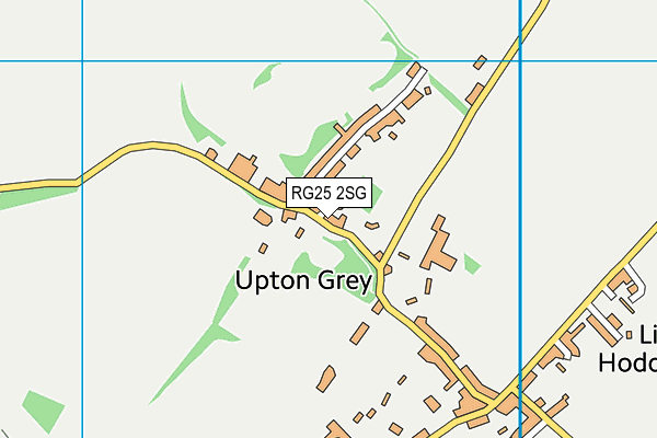 RG25 2SG map - OS VectorMap District (Ordnance Survey) RG25 2SG map - OS VectorMap District (Ordnance Survey)