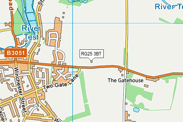 RG25 3BT map - OS VectorMap District (Ordnance Survey) RG25 3BT map - OS VectorMap District (Ordnance Survey)