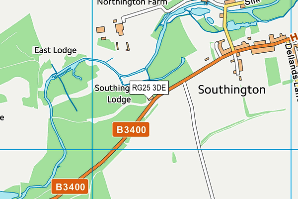 RG25 3DE map - OS VectorMap District (Ordnance Survey) RG25 3DE map - OS VectorMap District (Ordnance Survey)