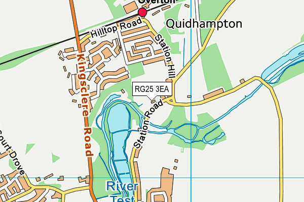 RG25 3EA map - OS VectorMap District (Ordnance Survey) RG25 3EA map - OS VectorMap District (Ordnance Survey)