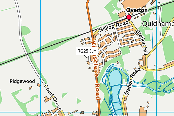 RG25 3JY map - OS VectorMap District (Ordnance Survey) RG25 3JY map - OS VectorMap District (Ordnance Survey)