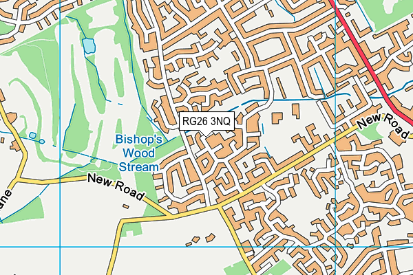 RG26 3NQ map - OS VectorMap District (Ordnance Survey) RG26 3NQ map - OS VectorMap District (Ordnance Survey)