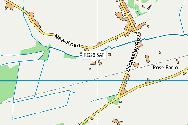 RG26 5AT map - OS VectorMap District (Ordnance Survey) RG26 5AT map - OS VectorMap District (Ordnance Survey)