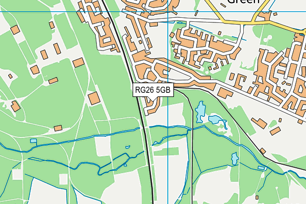 RG26 5GB map - OS VectorMap District (Ordnance Survey) RG26 5GB map - OS VectorMap District (Ordnance Survey)