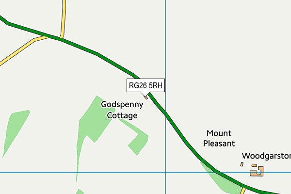 RG26 5RH map - OS VectorMap District (Ordnance Survey) RG26 5RH map - OS VectorMap District (Ordnance Survey)