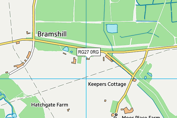 RG27 0RG map - OS VectorMap District (Ordnance Survey) RG27 0RG map - OS VectorMap District (Ordnance Survey)