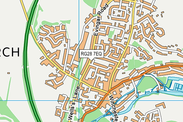 RG28 7EQ map - OS VectorMap District (Ordnance Survey) RG28 7EQ map - OS VectorMap District (Ordnance Survey)