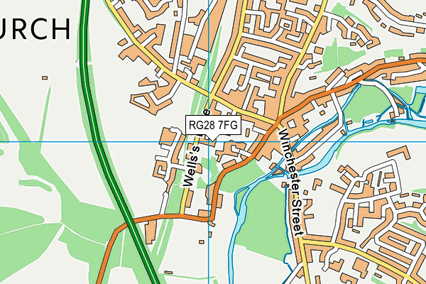 RG28 7FG map - OS VectorMap District (Ordnance Survey) RG28 7FG map - OS VectorMap District (Ordnance Survey)