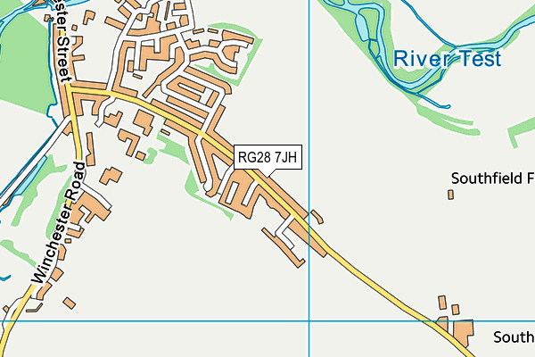 RG28 7JH map - OS VectorMap District (Ordnance Survey) RG28 7JH map - OS VectorMap District (Ordnance Survey)
