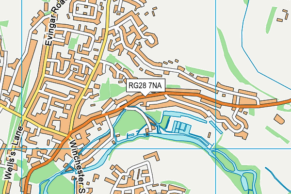 RG28 7NA map - OS VectorMap District (Ordnance Survey) RG28 7NA map - OS VectorMap District (Ordnance Survey)