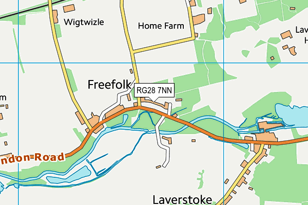 RG28 7NN map - OS VectorMap District (Ordnance Survey) RG28 7NN map - OS VectorMap District (Ordnance Survey)