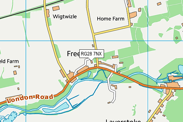 RG28 7NX map - OS VectorMap District (Ordnance Survey) RG28 7NX map - OS VectorMap District (Ordnance Survey)