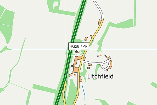 RG28 7PR map - OS VectorMap District (Ordnance Survey) RG28 7PR map - OS VectorMap District (Ordnance Survey)