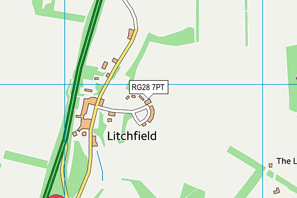 RG28 7PT map - OS VectorMap District (Ordnance Survey) RG28 7PT map - OS VectorMap District (Ordnance Survey)
