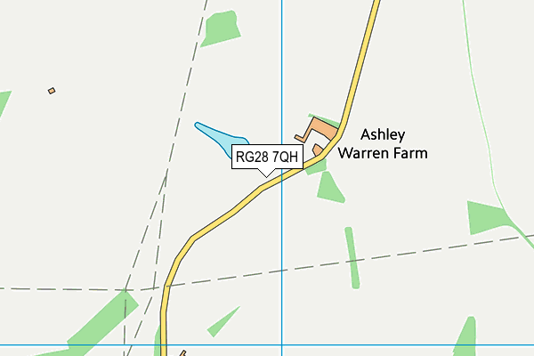 RG28 7QH map - OS VectorMap District (Ordnance Survey) RG28 7QH map - OS VectorMap District (Ordnance Survey)