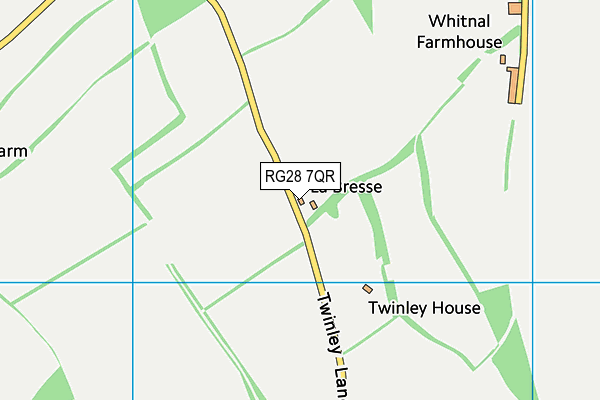 RG28 7QR map - OS VectorMap District (Ordnance Survey) RG28 7QR map - OS VectorMap District (Ordnance Survey)