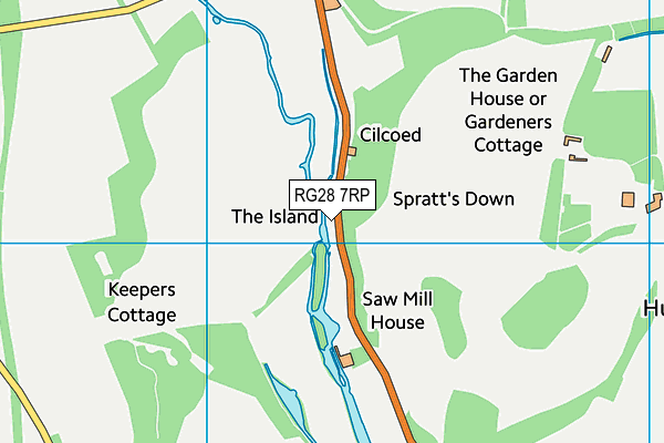 RG28 7RP map - OS VectorMap District (Ordnance Survey) RG28 7RP map - OS VectorMap District (Ordnance Survey)