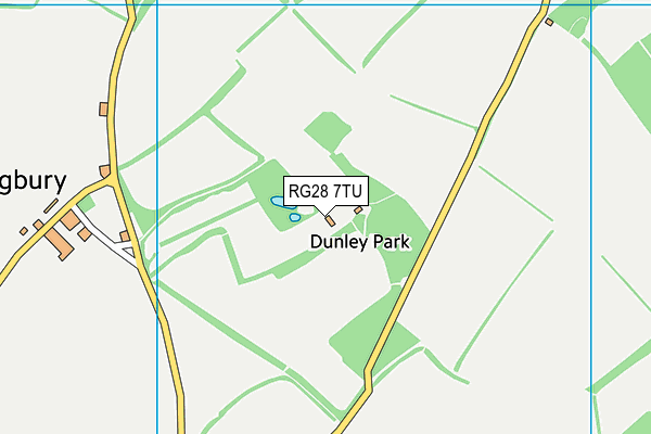 RG28 7TU map - OS VectorMap District (Ordnance Survey) RG28 7TU map - OS VectorMap District (Ordnance Survey)