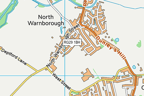 RG29 1BH map - OS VectorMap District (Ordnance Survey) RG29 1BH map - OS VectorMap District (Ordnance Survey)