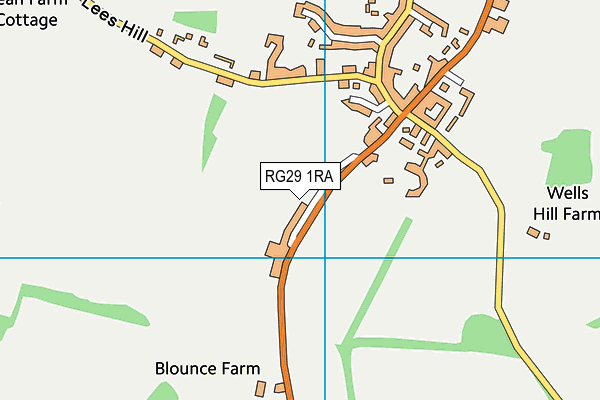 RG29 1RA map - OS VectorMap District (Ordnance Survey) RG29 1RA map - OS VectorMap District (Ordnance Survey)