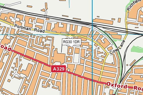 RG30 1DR map - OS VectorMap District (Ordnance Survey) RG30 1DR map - OS VectorMap District (Ordnance Survey)