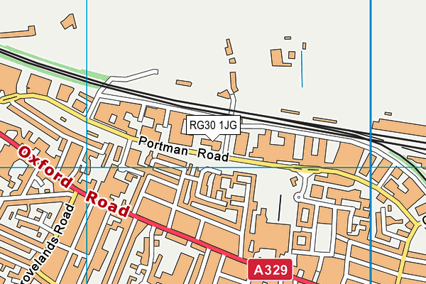 RG30 1JG map - OS VectorMap District (Ordnance Survey) RG30 1JG map - OS VectorMap District (Ordnance Survey)