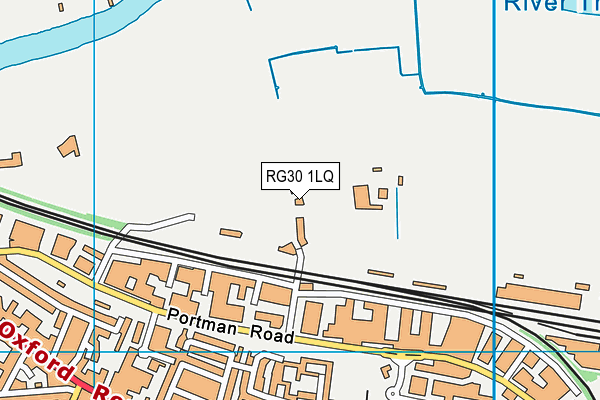 RG30 1LQ map - OS VectorMap District (Ordnance Survey) RG30 1LQ map - OS VectorMap District (Ordnance Survey)
