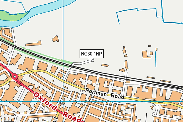 RG30 1NP map - OS VectorMap District (Ordnance Survey) RG30 1NP map - OS VectorMap District (Ordnance Survey)