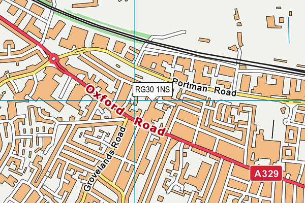 RG30 1NS map - OS VectorMap District (Ordnance Survey) RG30 1NS map - OS VectorMap District (Ordnance Survey)