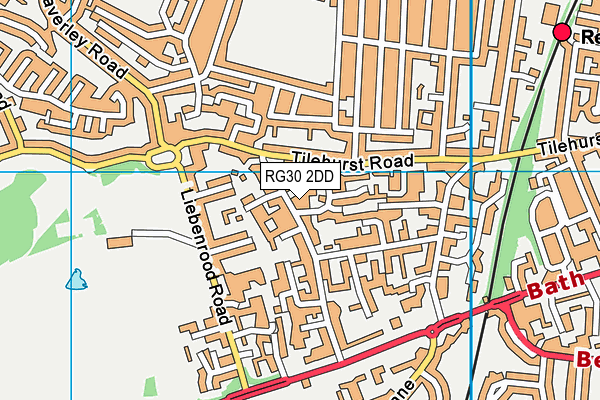 RG30 2DD map - OS VectorMap District (Ordnance Survey) RG30 2DD map - OS VectorMap District (Ordnance Survey)