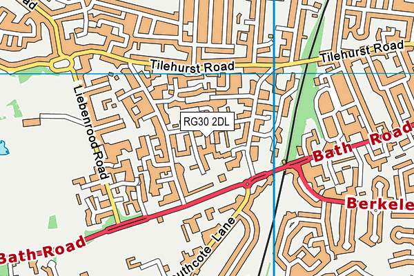 RG30 2DL map - OS VectorMap District (Ordnance Survey) RG30 2DL map - OS VectorMap District (Ordnance Survey)