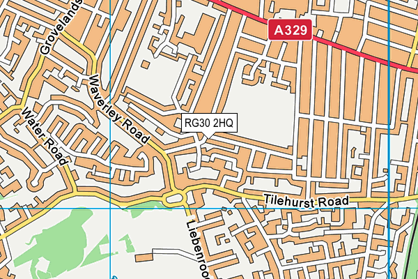 RG30 2HQ map - OS VectorMap District (Ordnance Survey) RG30 2HQ map - OS VectorMap District (Ordnance Survey)