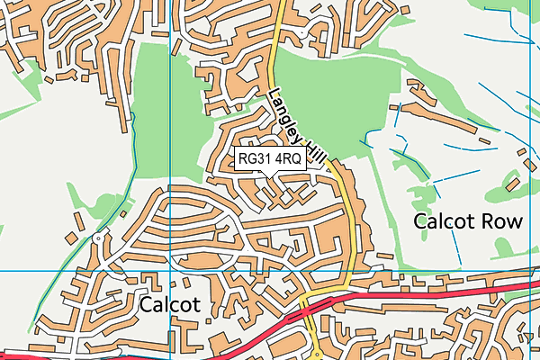 RG31 4RQ map - OS VectorMap District (Ordnance Survey) RG31 4RQ map - OS VectorMap District (Ordnance Survey)