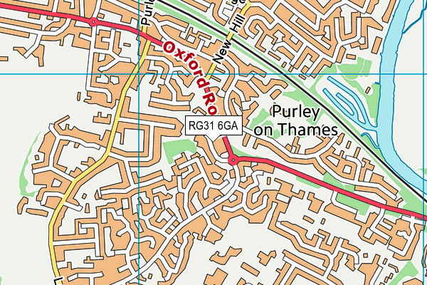 RG31 6GA map - OS VectorMap District (Ordnance Survey) RG31 6GA map - OS VectorMap District (Ordnance Survey)