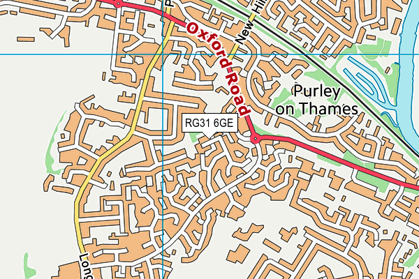 RG31 6GE map - OS VectorMap District (Ordnance Survey) RG31 6GE map - OS VectorMap District (Ordnance Survey)