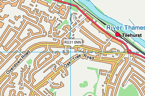 RG31 6NN map - OS VectorMap District (Ordnance Survey) RG31 6NN map - OS VectorMap District (Ordnance Survey)