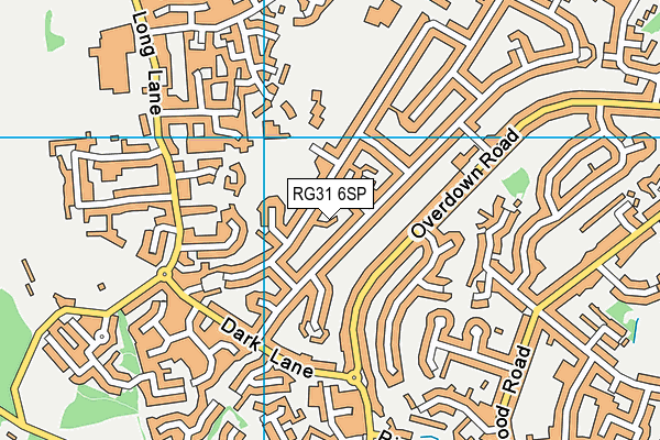 RG31 6SP map - OS VectorMap District (Ordnance Survey) RG31 6SP map - OS VectorMap District (Ordnance Survey)