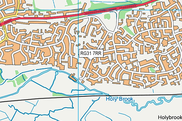RG31 7RR map - OS VectorMap District (Ordnance Survey) RG31 7RR map - OS VectorMap District (Ordnance Survey)