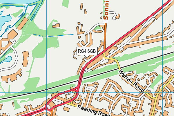 RG4 6GB map - OS VectorMap District (Ordnance Survey) RG4 6GB map - OS VectorMap District (Ordnance Survey)