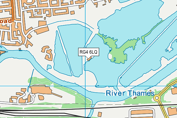 RG4 6LQ map - OS VectorMap District (Ordnance Survey) RG4 6LQ map - OS VectorMap District (Ordnance Survey)