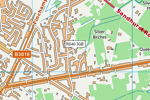RG40 3GB map - OS VectorMap District (Ordnance Survey) RG40 3GB map - OS VectorMap District (Ordnance Survey)