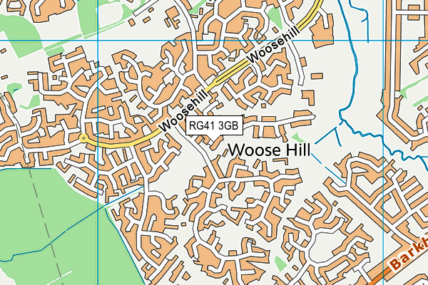 RG41 3GB map - OS VectorMap District (Ordnance Survey) RG41 3GB map - OS VectorMap District (Ordnance Survey)