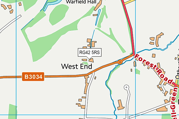 RG42 5RS map - OS VectorMap District (Ordnance Survey) RG42 5RS map - OS VectorMap District (Ordnance Survey)