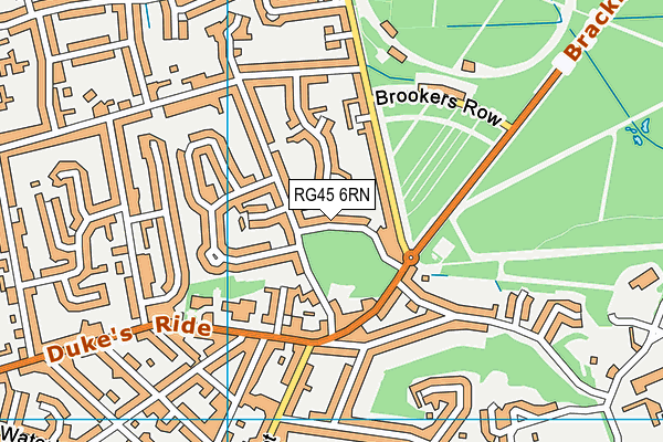 RG45 6RN map - OS VectorMap District (Ordnance Survey) RG45 6RN map - OS VectorMap District (Ordnance Survey)