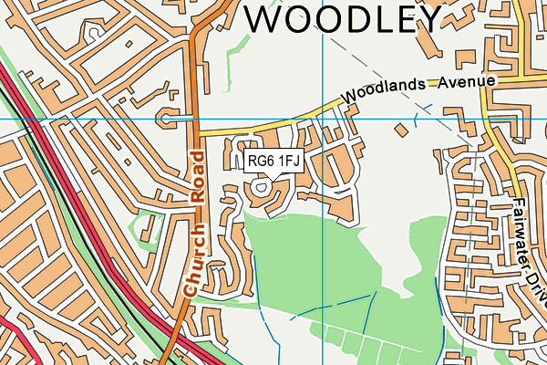 RG6 1FJ map - OS VectorMap District (Ordnance Survey) RG6 1FJ map - OS VectorMap District (Ordnance Survey)